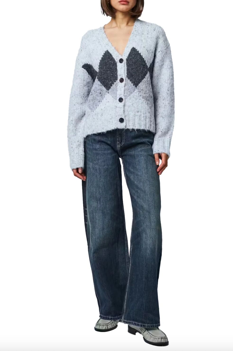 Line Etta Argyle Cardigan