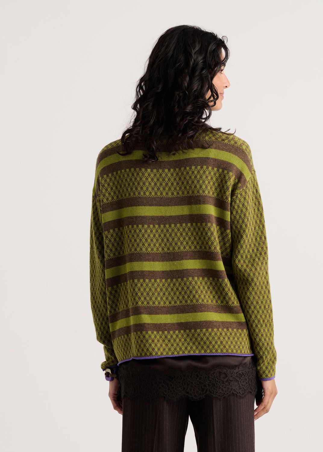 Zaket + Plover Houndstooth Pullover