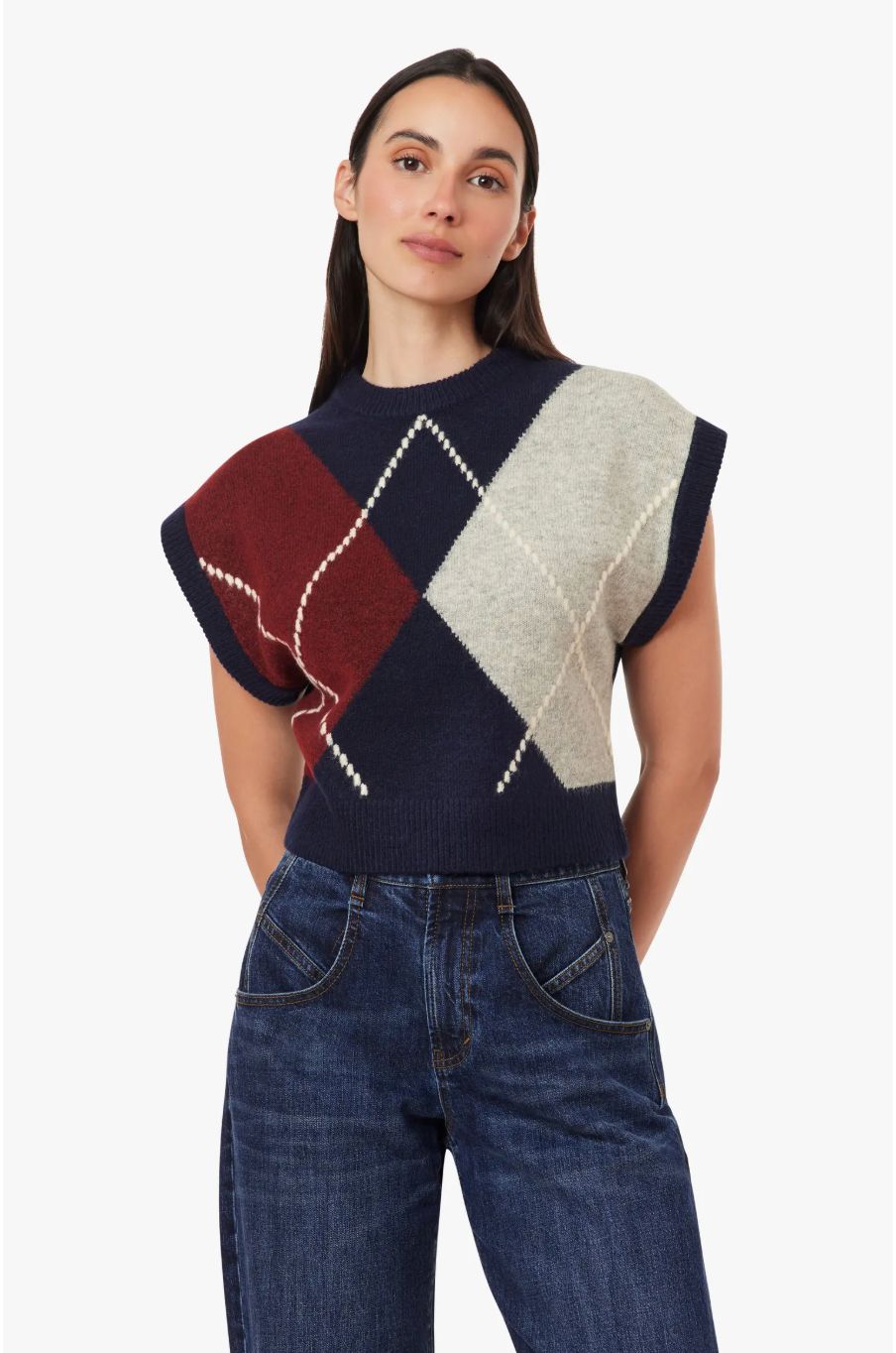 Habitual Herringbone Vest