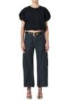 Citizens of Humanity Thassos Twisted Utility Pant in Washed Black, Color: Washed Black, Size: 24