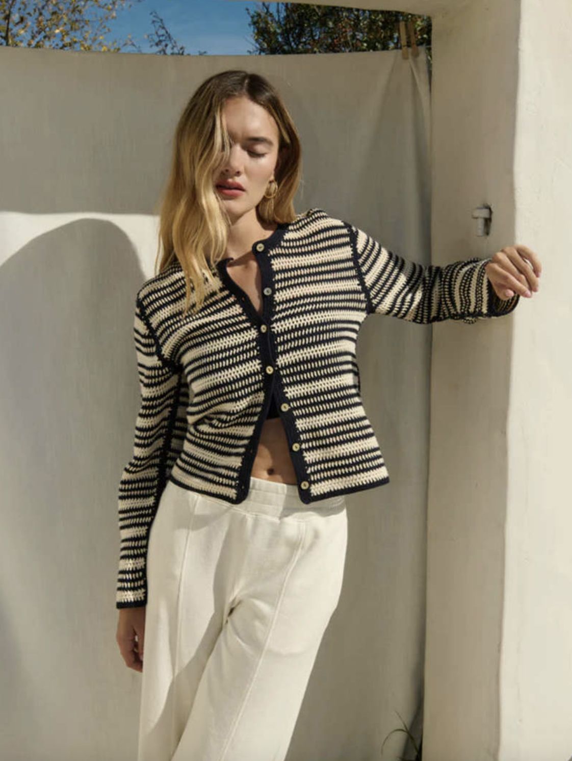 Nation Courtney Crochet Cardi