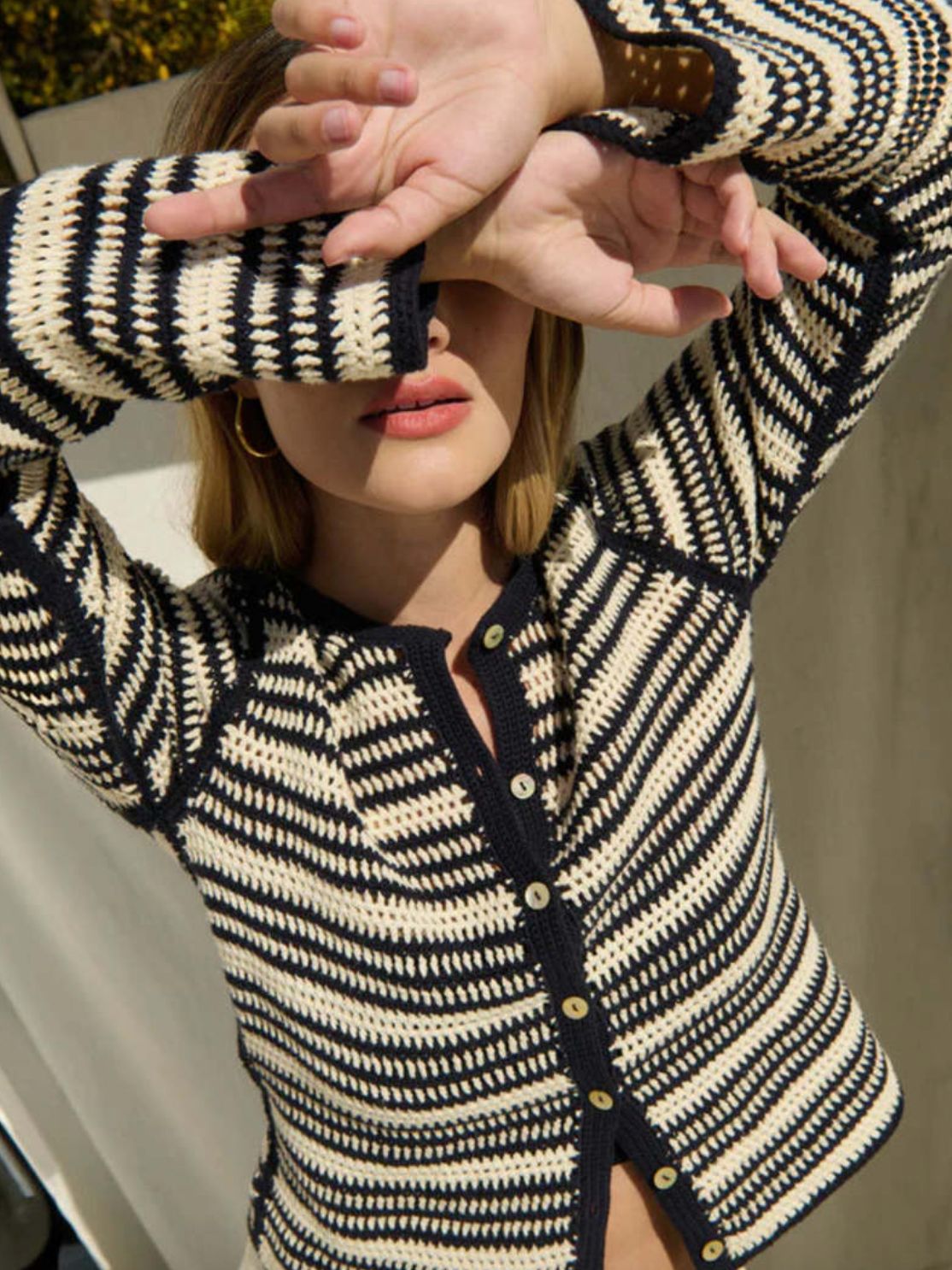 Nation Courtney Crochet Cardi