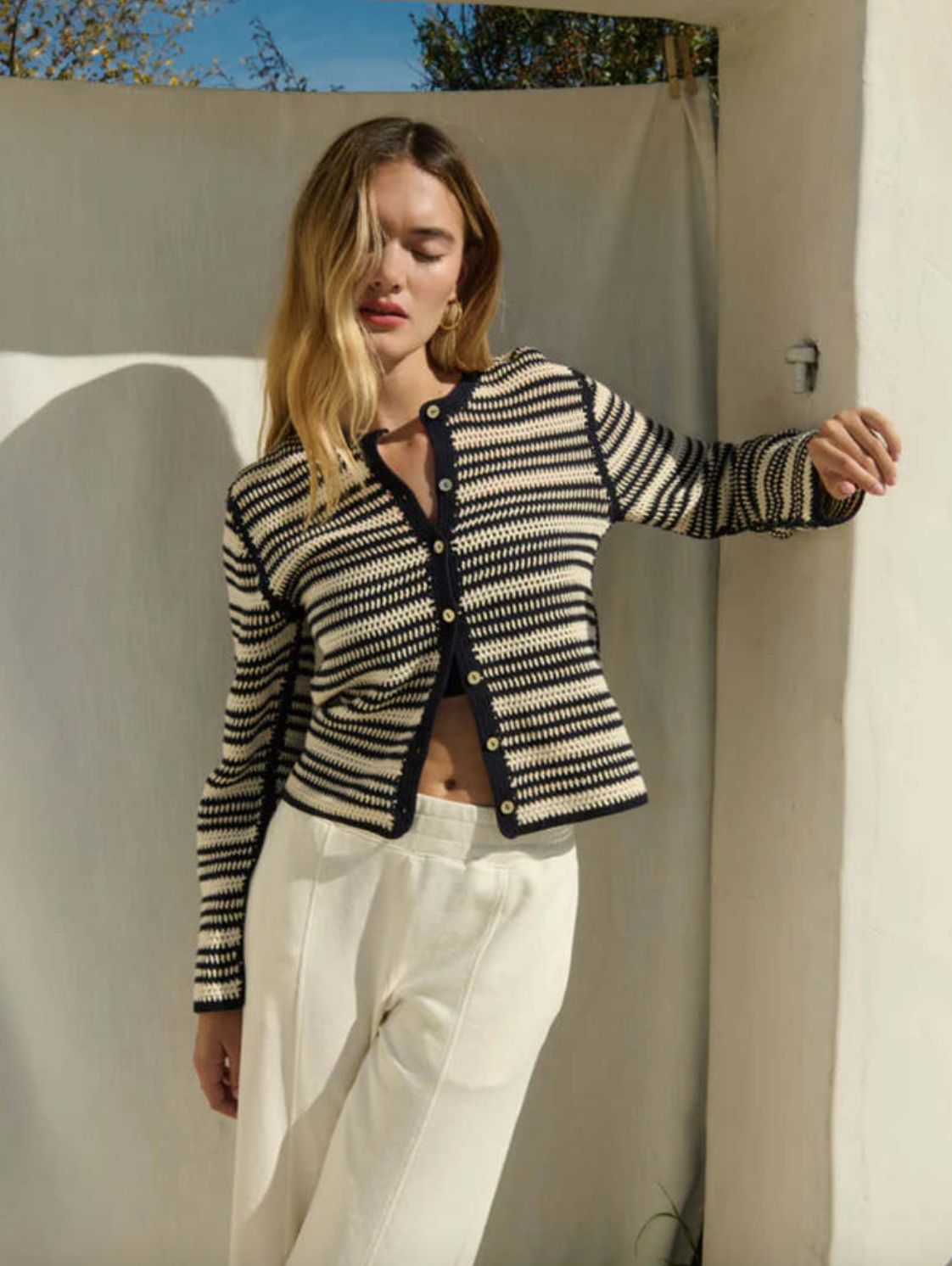 Nation Courtney Crochet Cardi