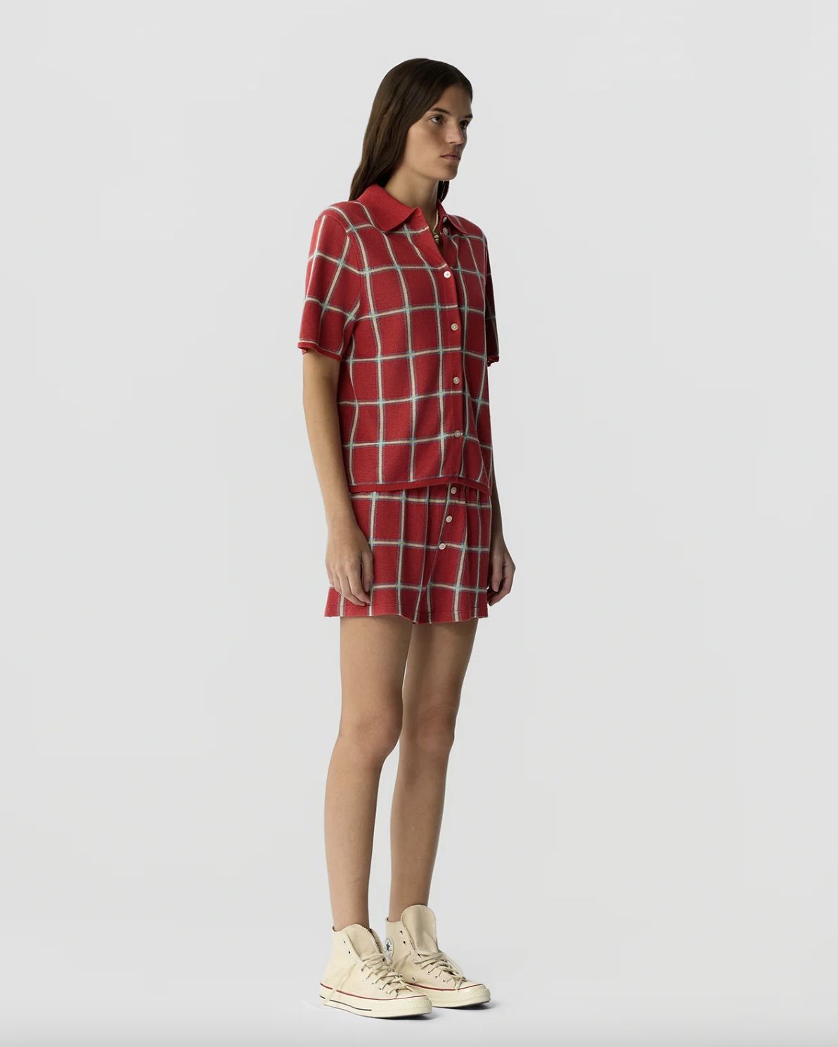 Guest In Residence Picnic Plaid Shirt