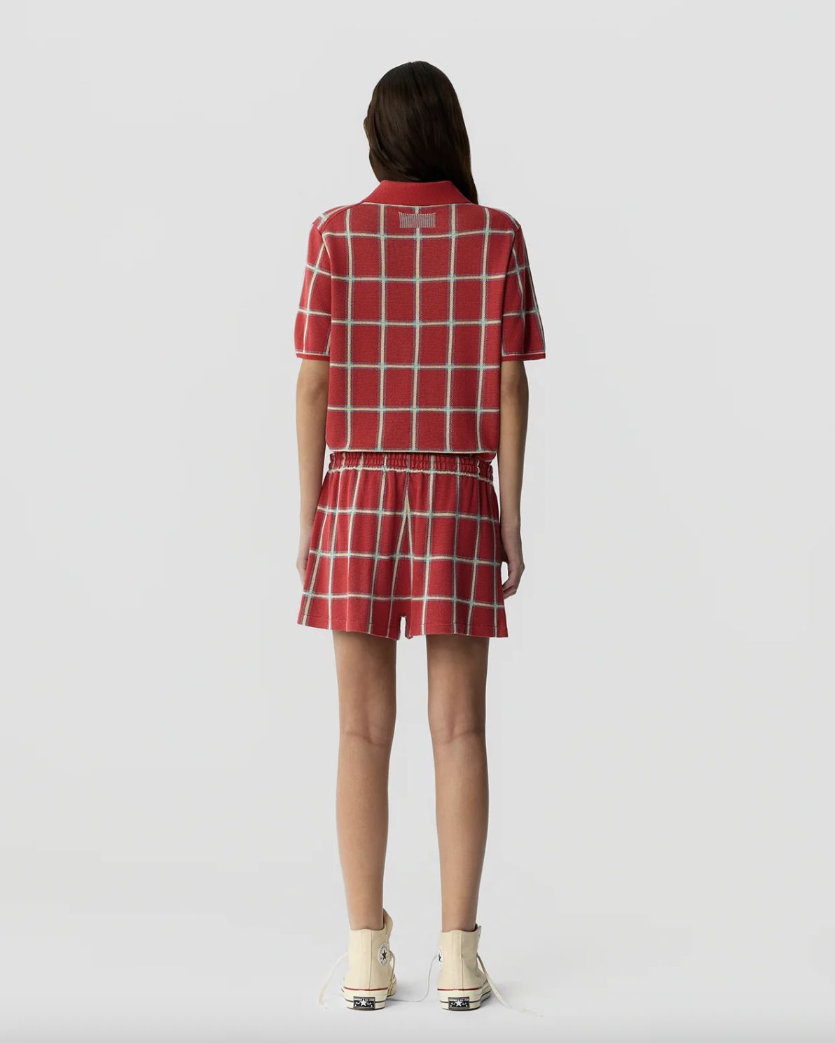 Guest In Residence Picnic Plaid Short