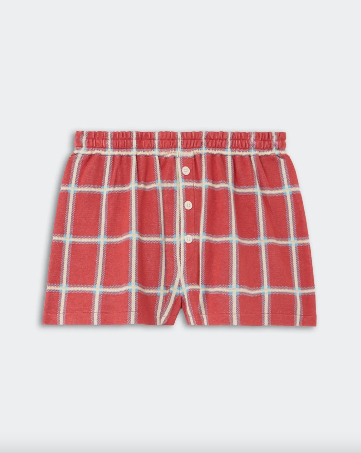 Guest In Residence Picnic Plaid Short