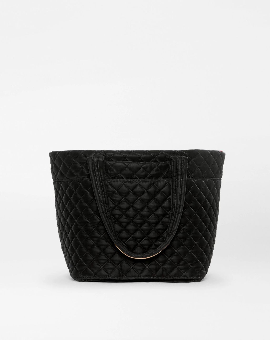 MZ Wallace Medium Metro Tote Deluxe in Black Tech Velvet