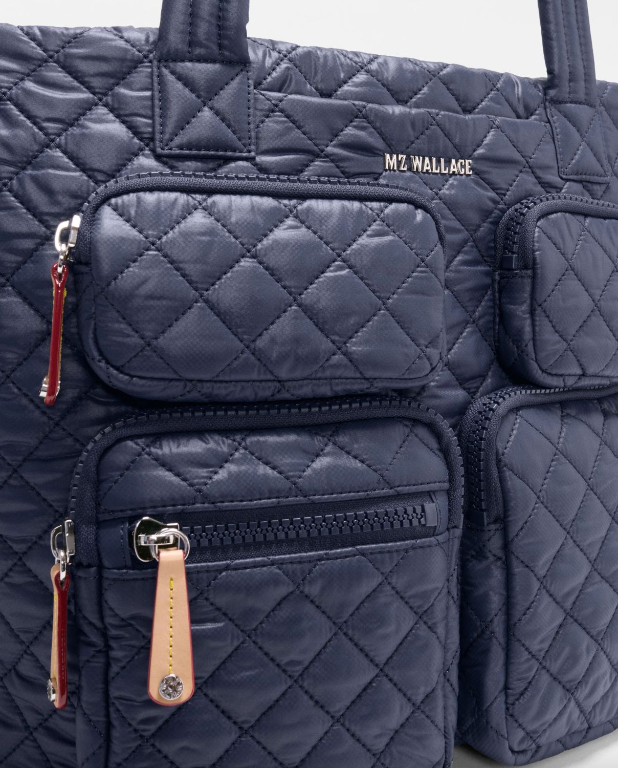 MZ Wallace Medium Metro Travel Tote Navy