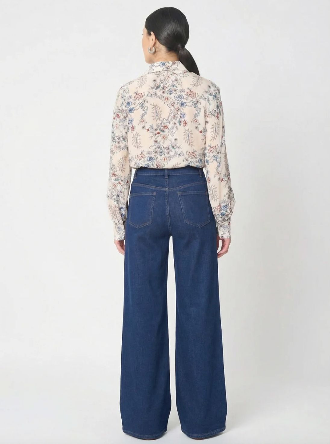 Gilner Farrar Lara Blouse in Windsor Print