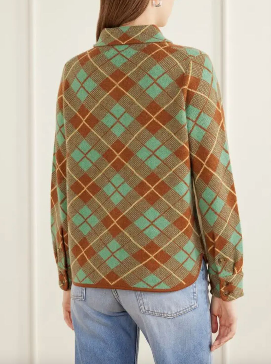 Guest In Residence Dylan Plaid Shacket
