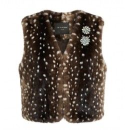 Le Superbe Treasure Vest, Color: Bambi, Size: XS