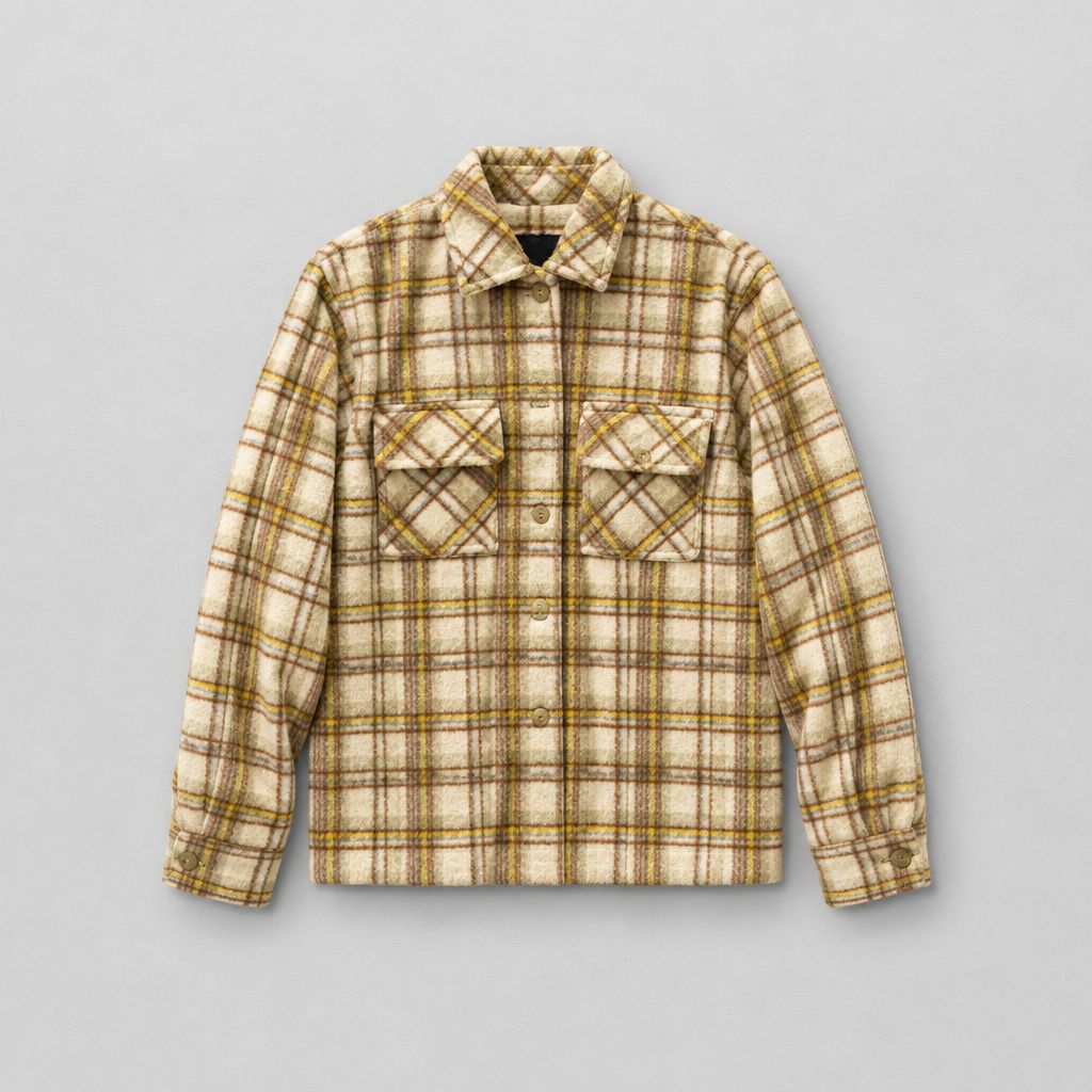 Le Superbe Plaid Grohl Shacket