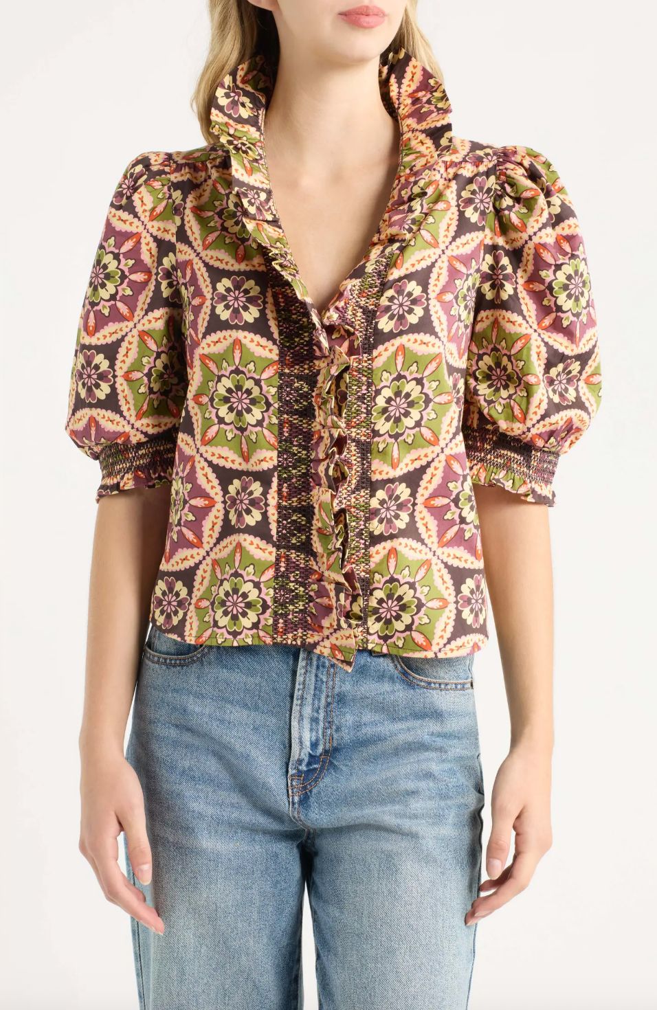 Love the Label Zuri Blouse in Letters to Hattie
