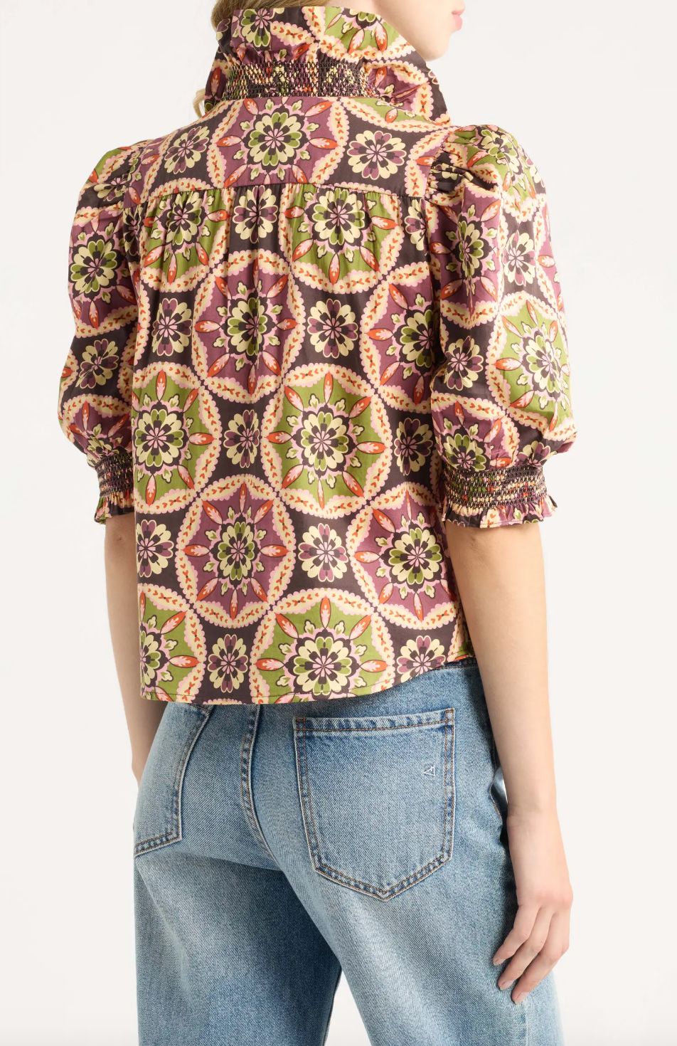 Love the Label Zuri Blouse in Letters to Hattie