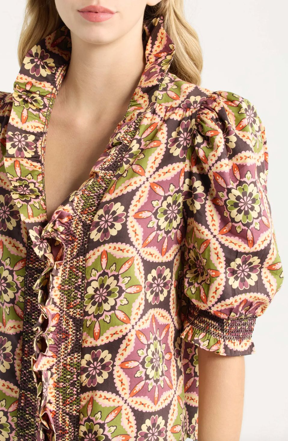 Love the Label Zuri Blouse in Letters to Hattie