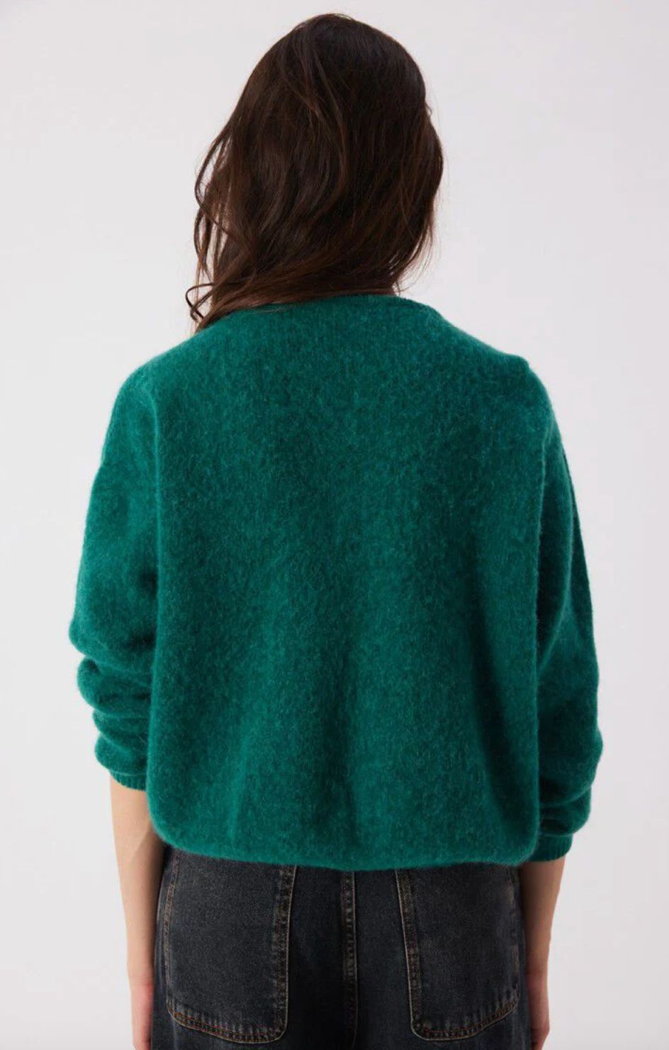 American Vintage Vito Cardigan in Canard Chine
