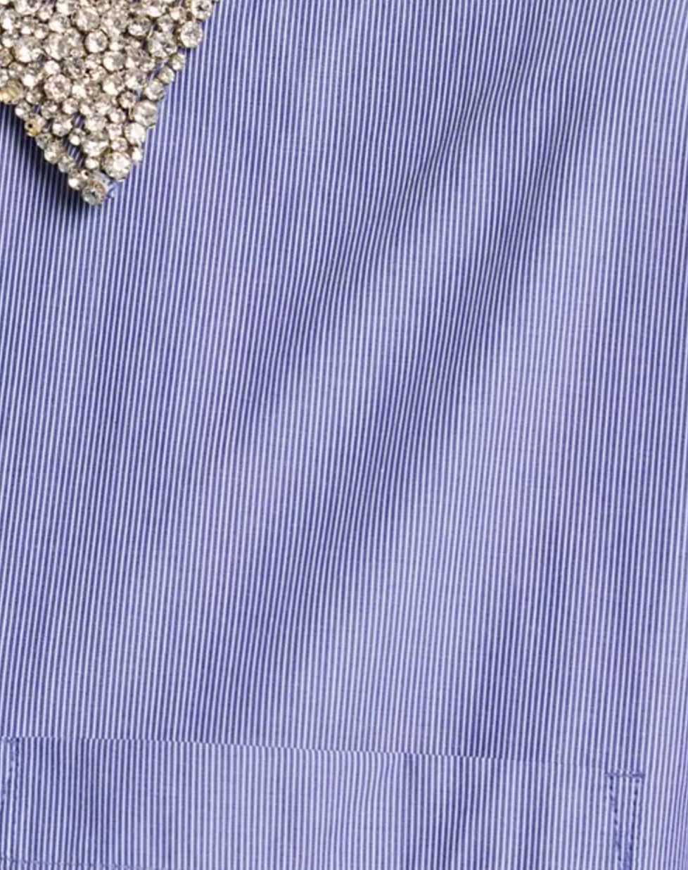 TWP Big Joe Shirt with Crystal Collar
