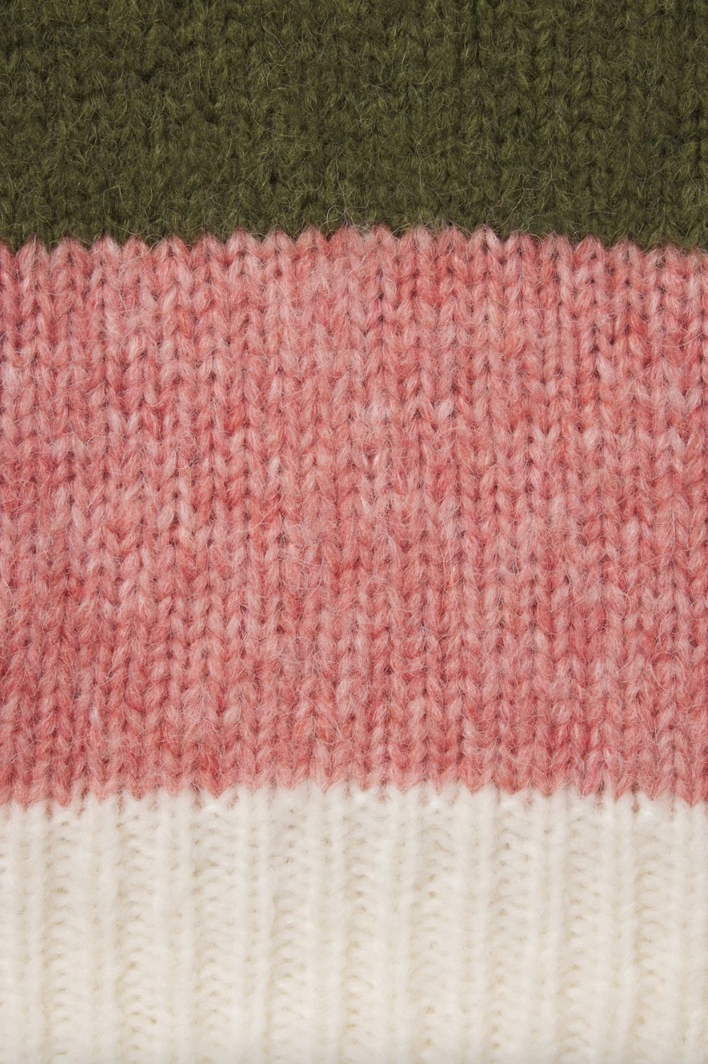 Trovata Cleo Crew Sweater in Pink Stripe