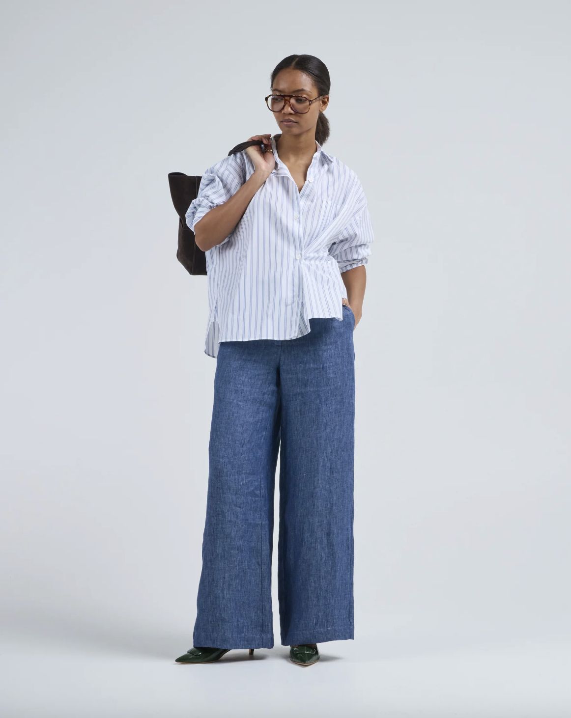 TWP New Earl in White/Midnight