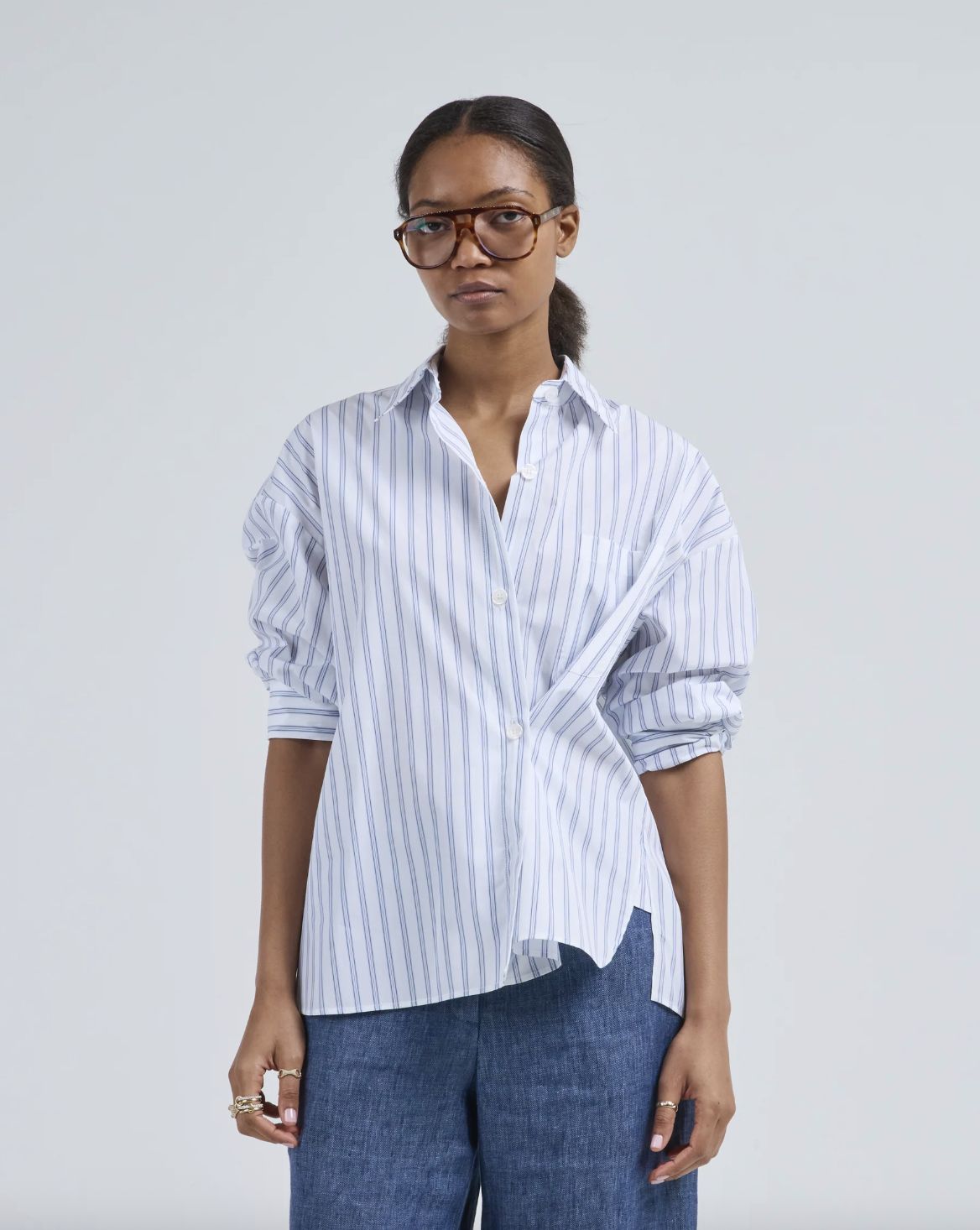 TWP New Earl in White/Midnight