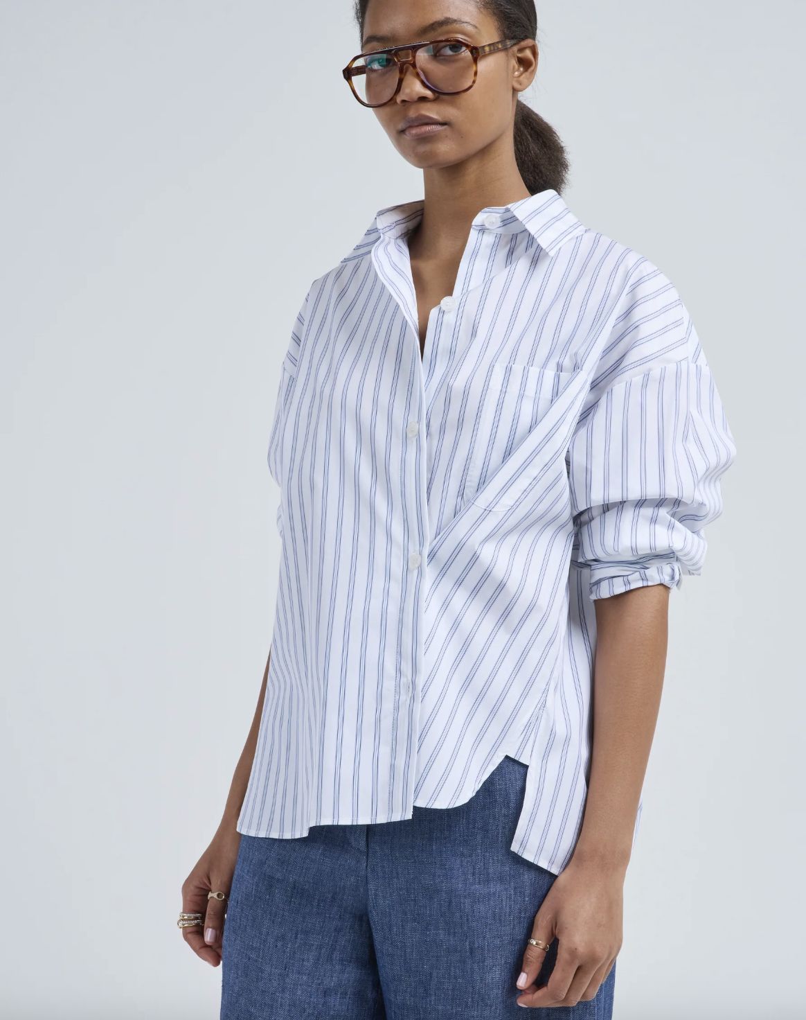 TWP New Earl in White/Midnight