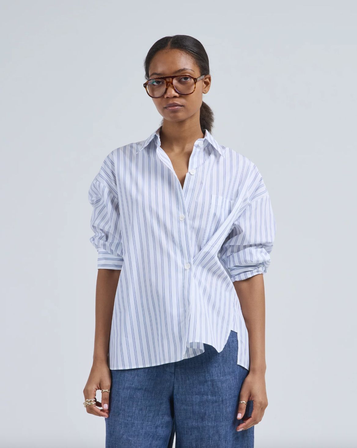 TWP New Earl in White/Midnight