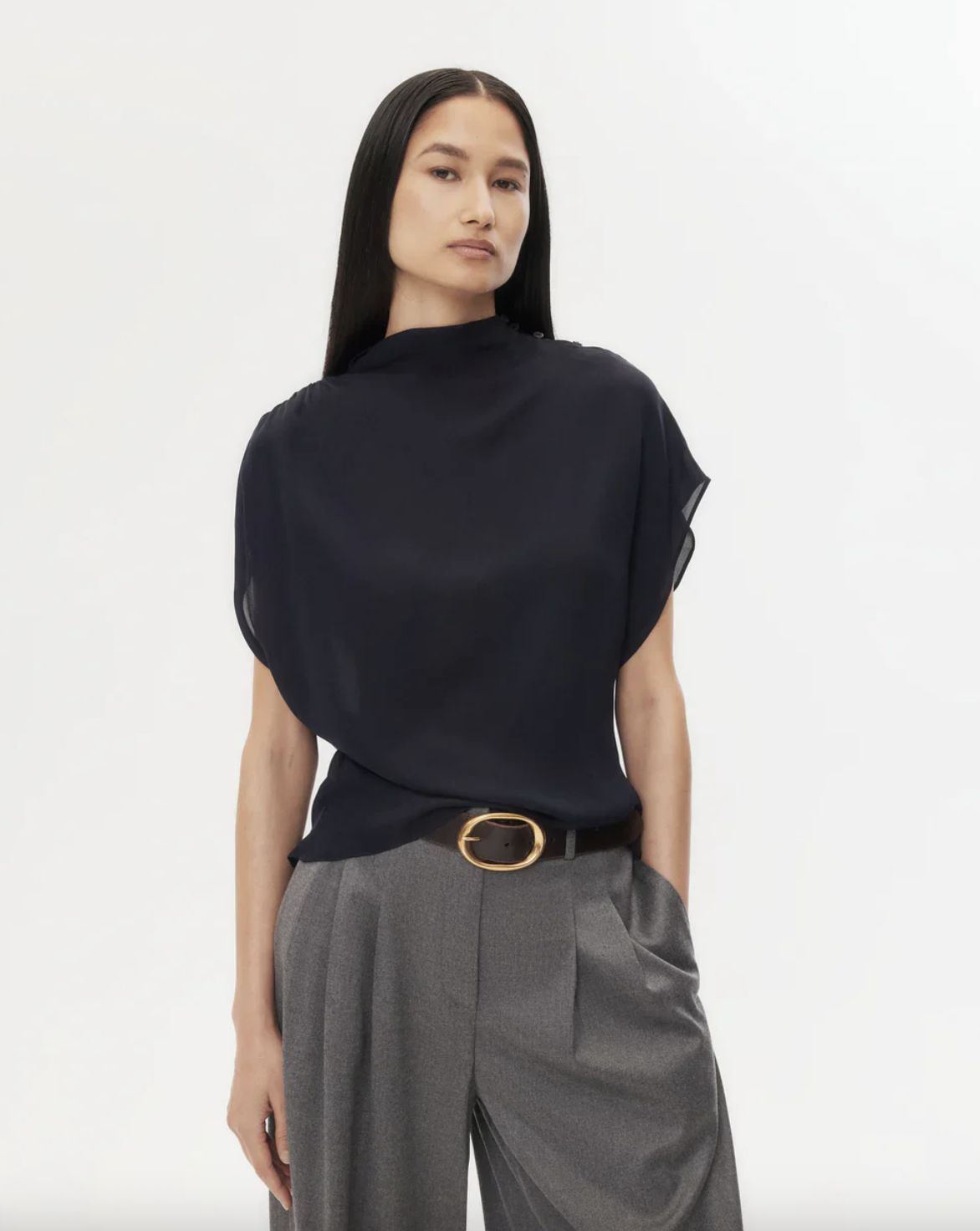 TWP Wish You Would Silk Top