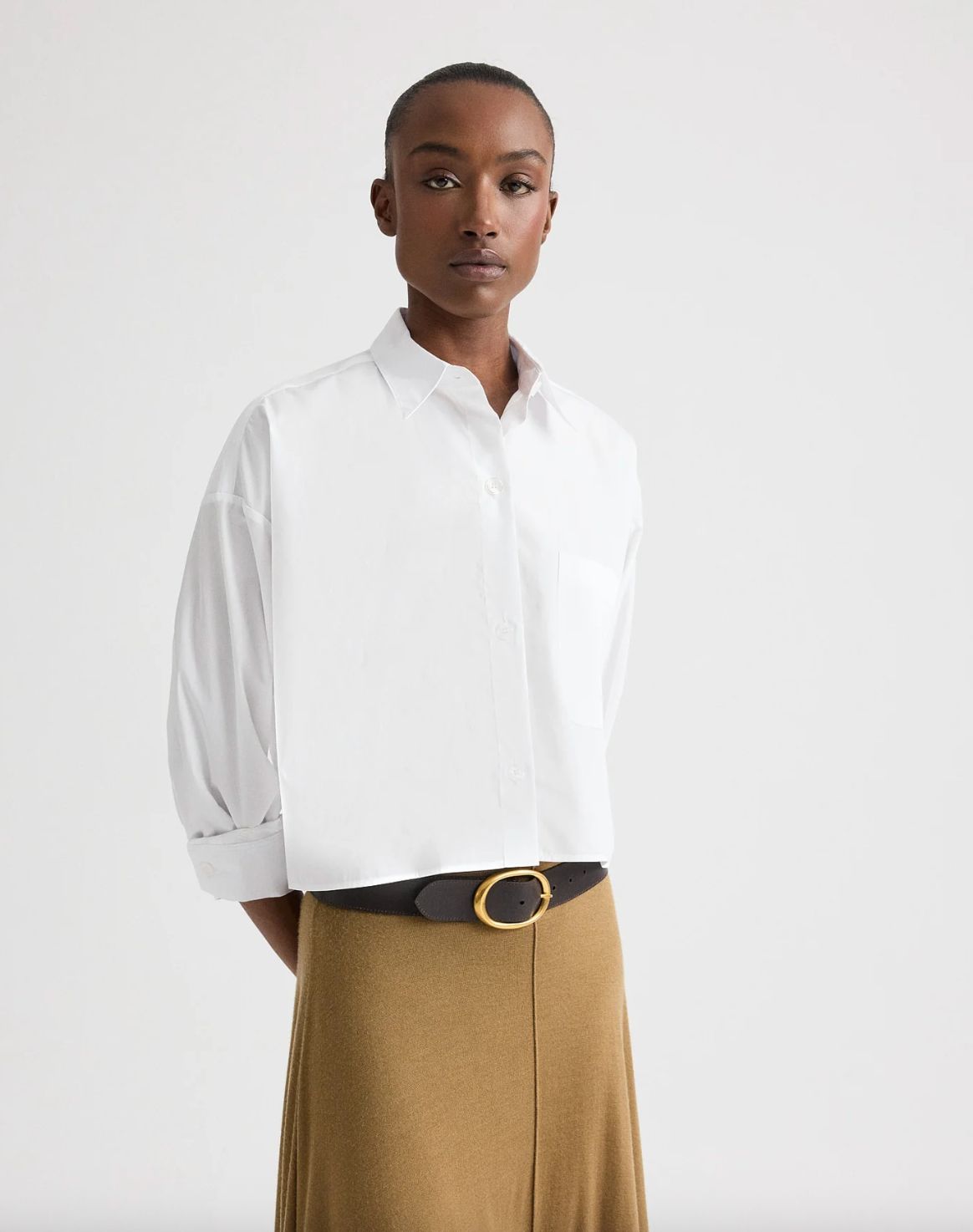 TWP Soon To Be Ex Shirt In White