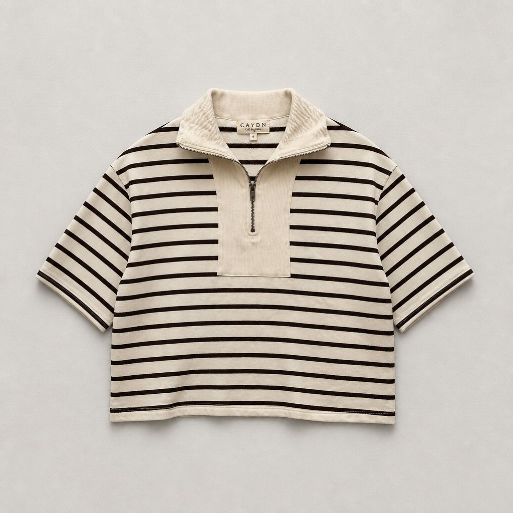 Caydn Erika Half Zip Sweatshirt