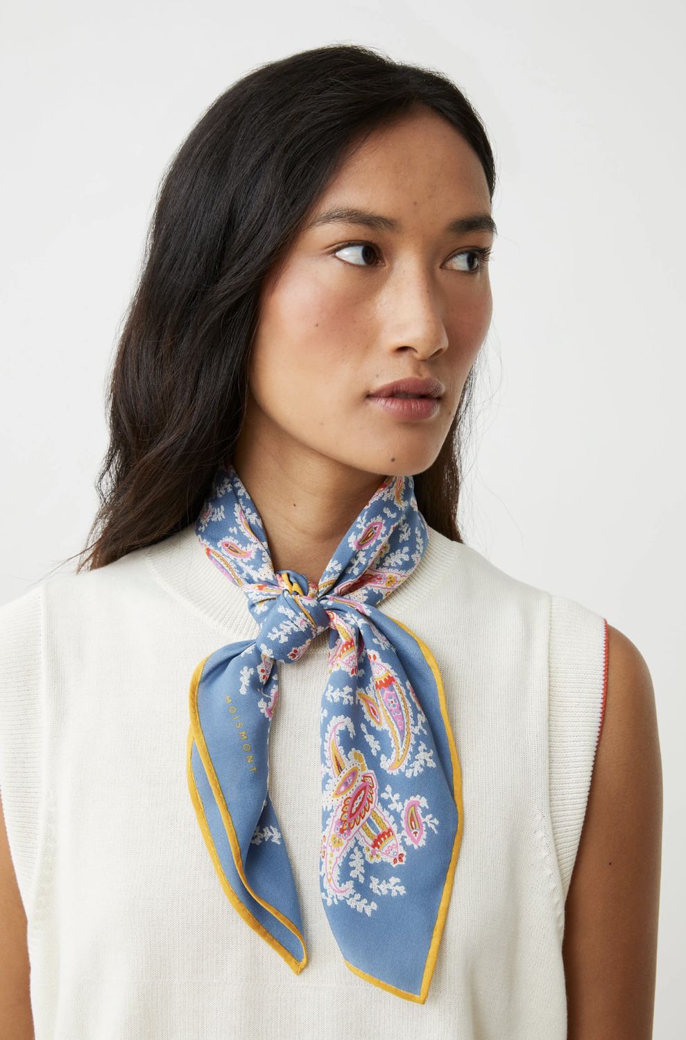 Moismont Colibri Scarf Crepe de Sole