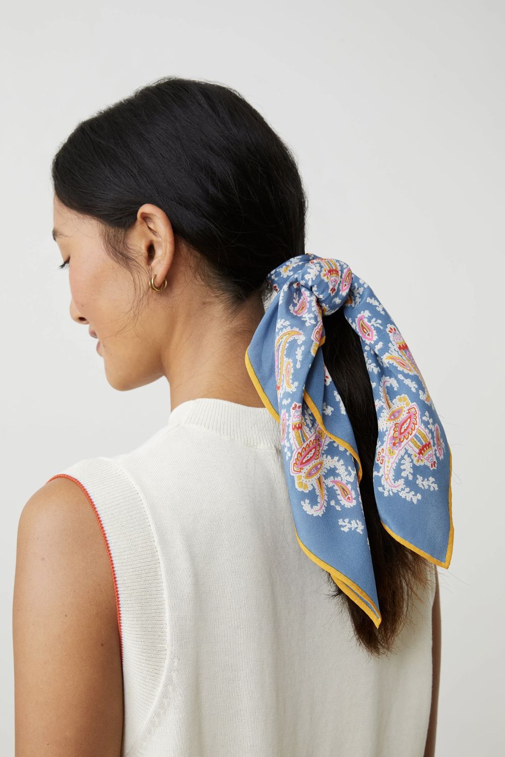 Moismont Colibri Scarf Crepe de Sole