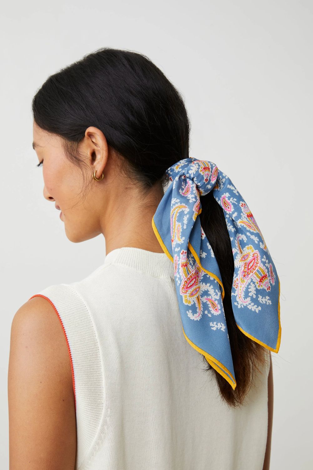 Moismont Colibri Scarf Crepe de Sole