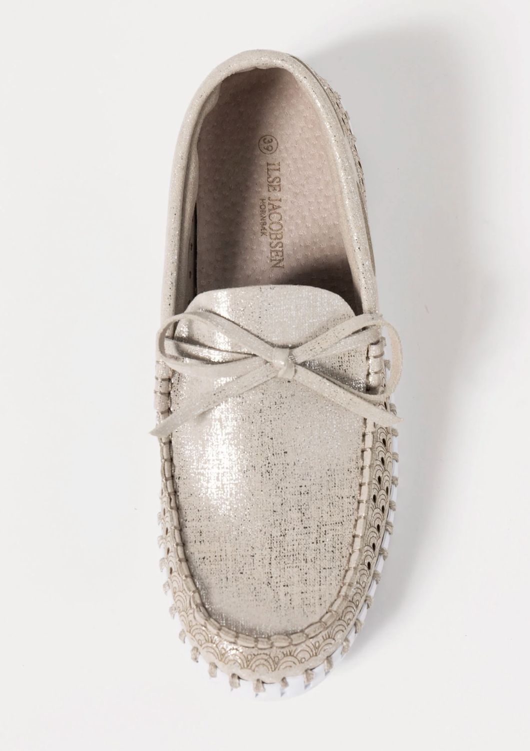 Ilse Jacobsen Metallic Loafer