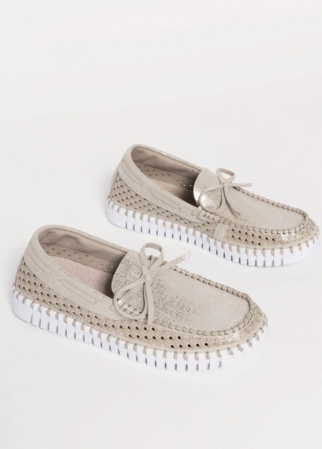 Ilse Jacobsen Metallic Loafer