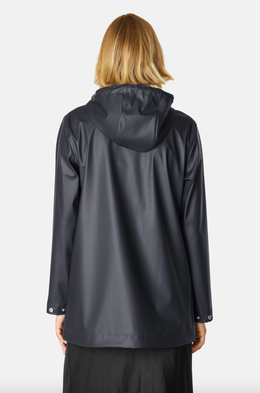 Ilse Jacobsen Raincoat in Dark Indigo