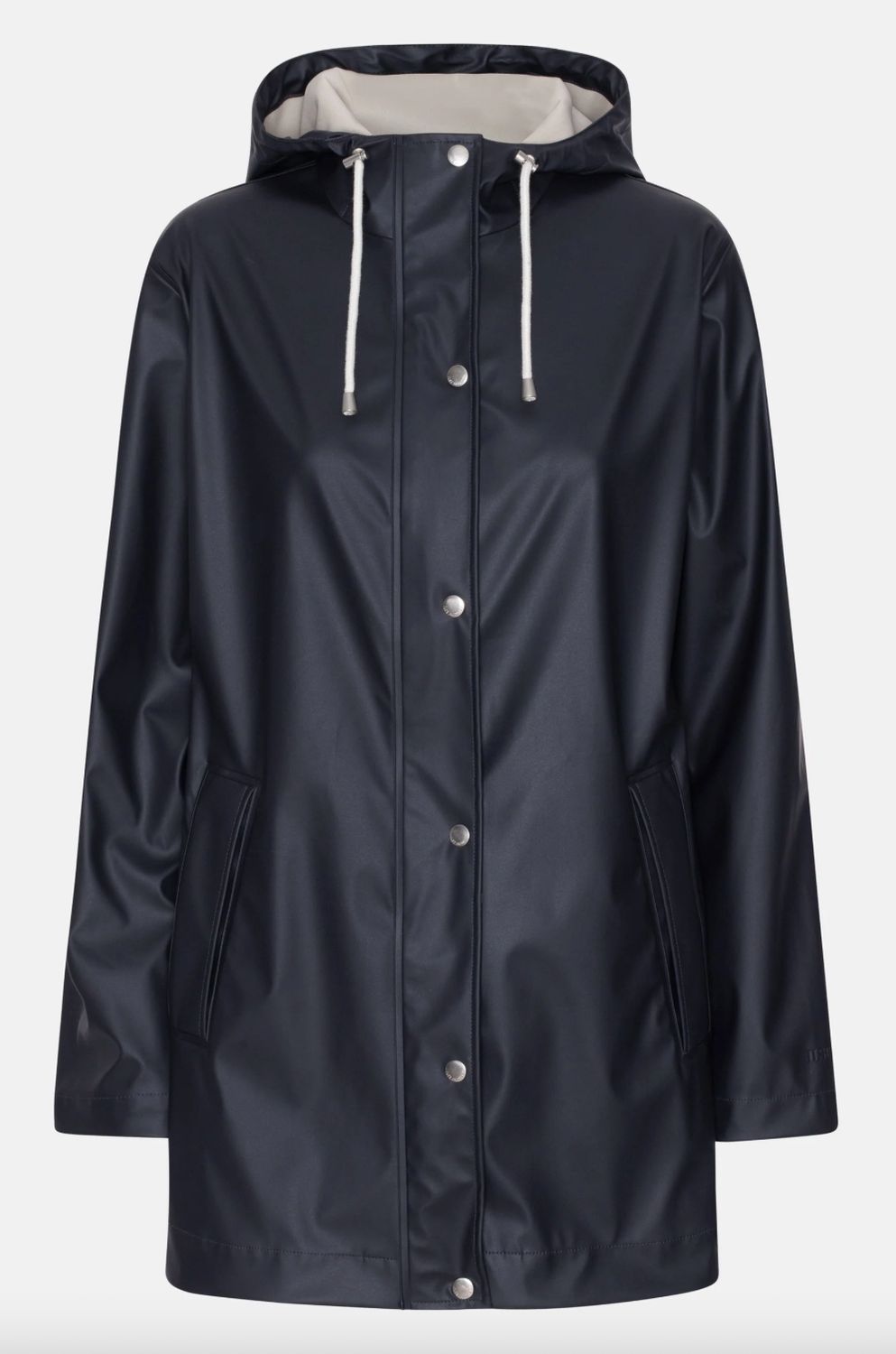 Ilse Jacobsen Raincoat in Dark Indigo