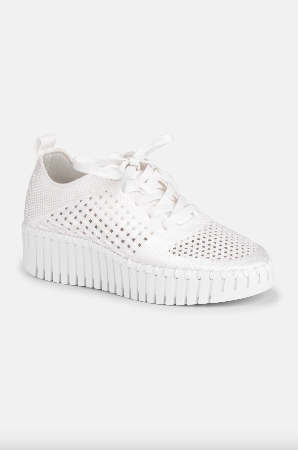Ilse Jacobsen Embroidery Sneaker in White