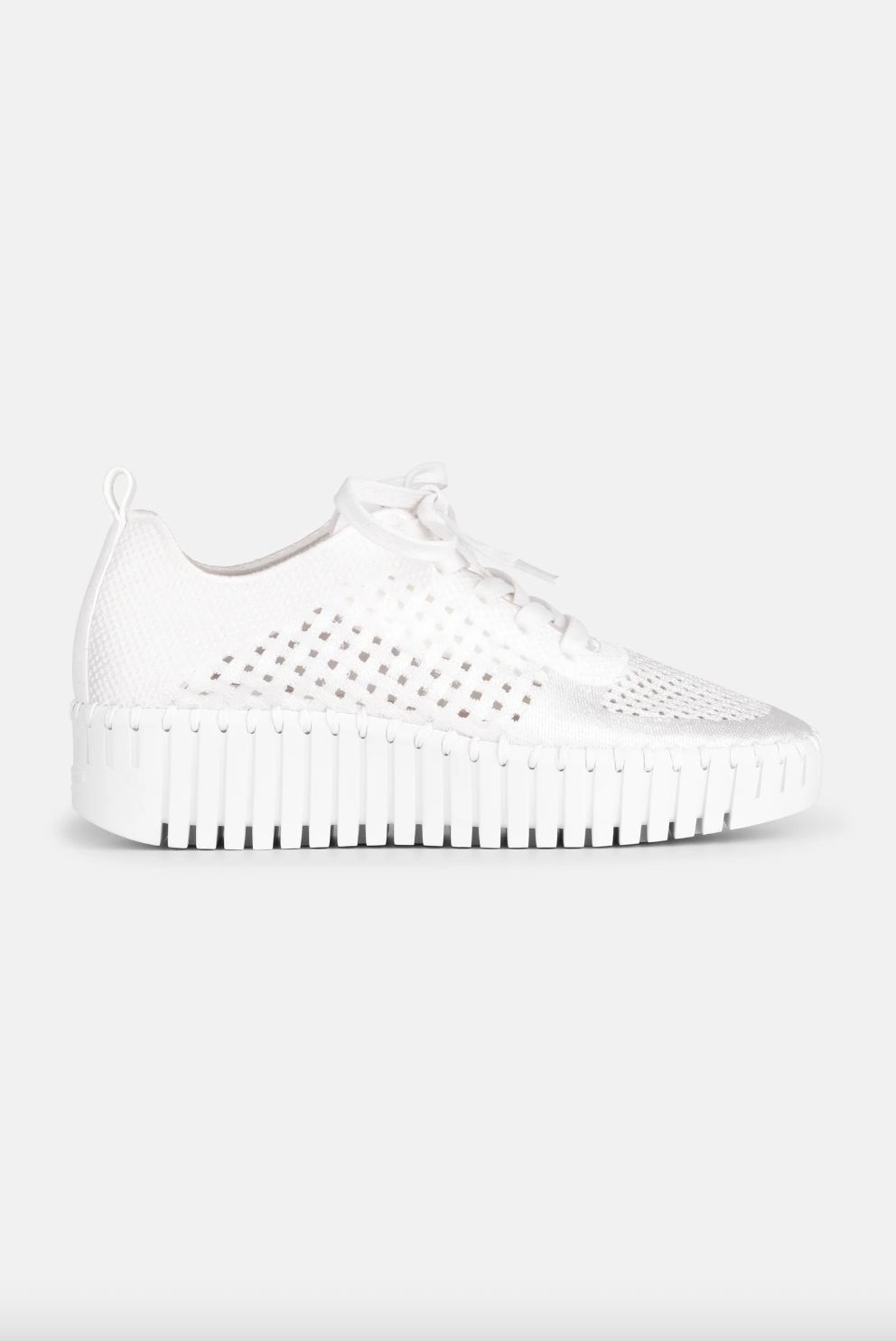 Ilse Jacobsen Embroidery Sneaker in White