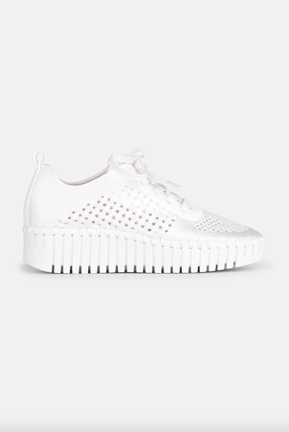Ilse Jacobsen Embroidery Sneaker in White