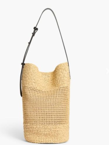 Liviana Conti Raffia Handbag