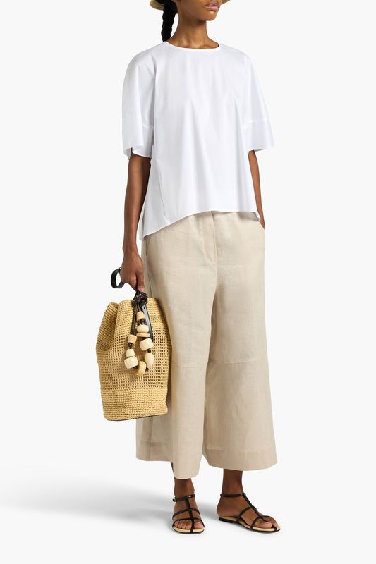 Liviana Conti Raffia Handbag