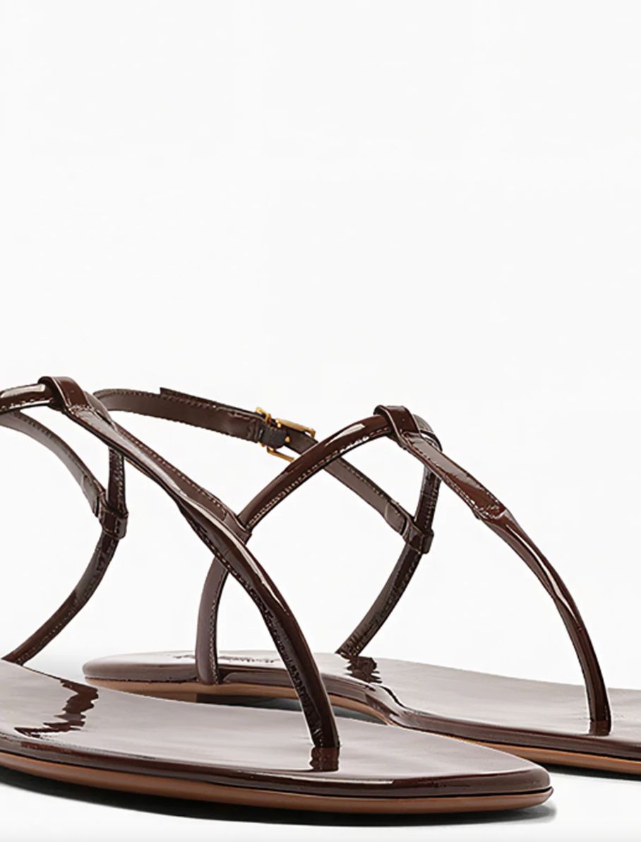 Schutz Elsha Sandal in Root Brown