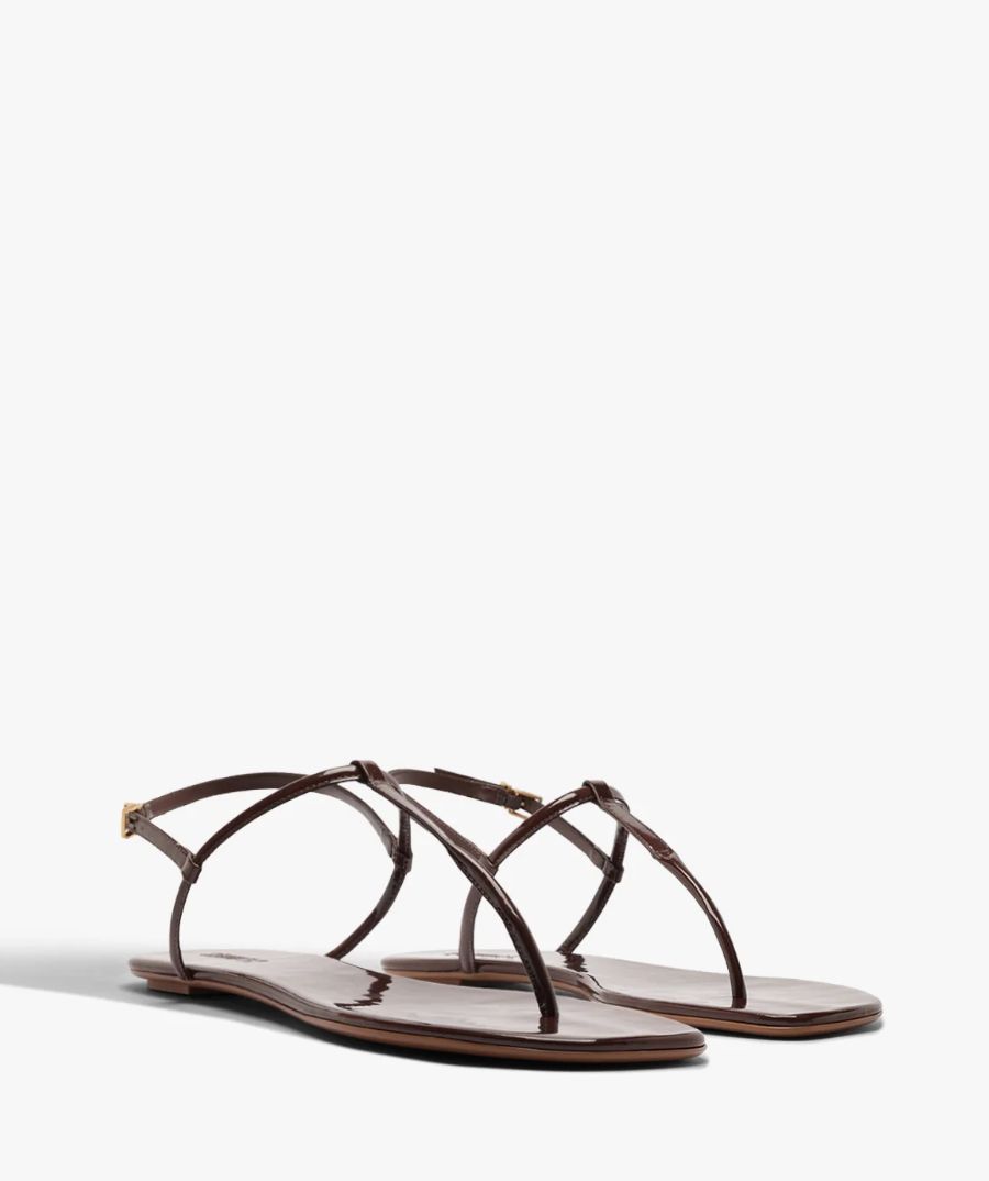 Schutz Elsha Sandal in Root Brown