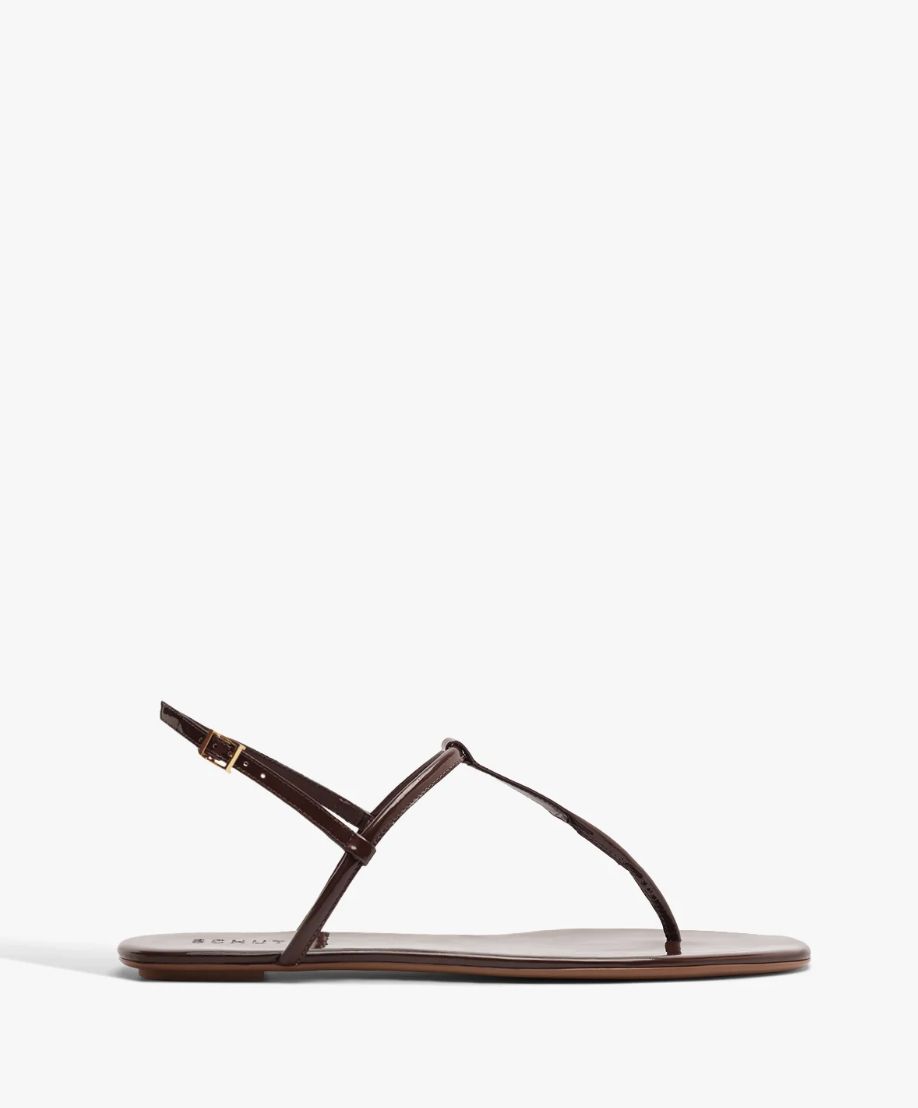 Schutz Elsha Sandal in Root Brown
