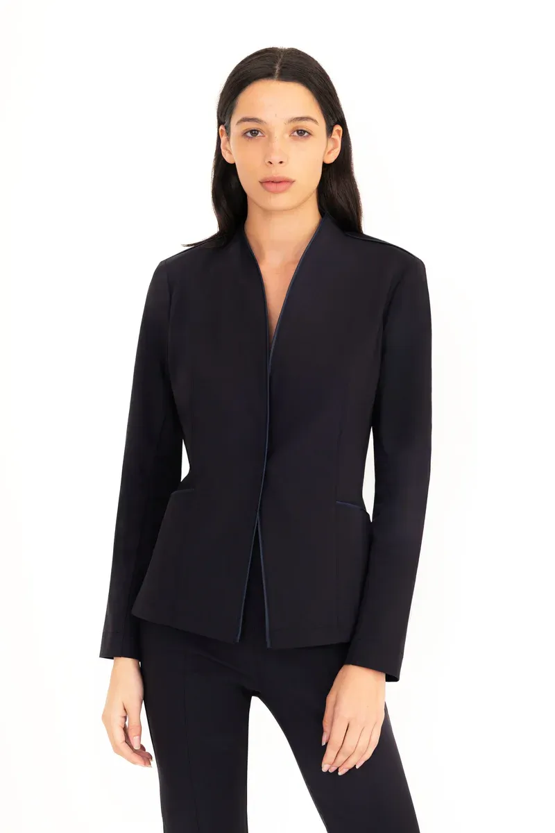Elaine Kim Edina Blazer in Black