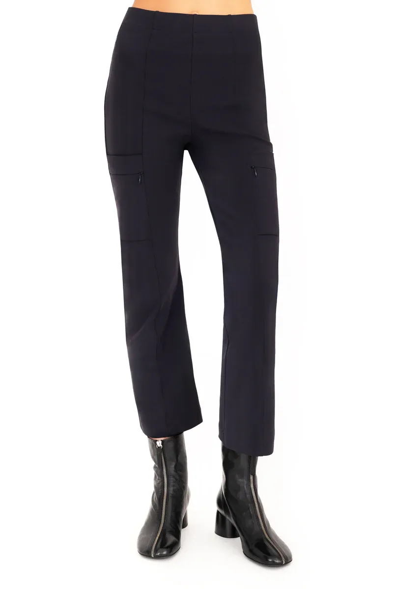Elaine Kim Vista Cropped Pant in Night
