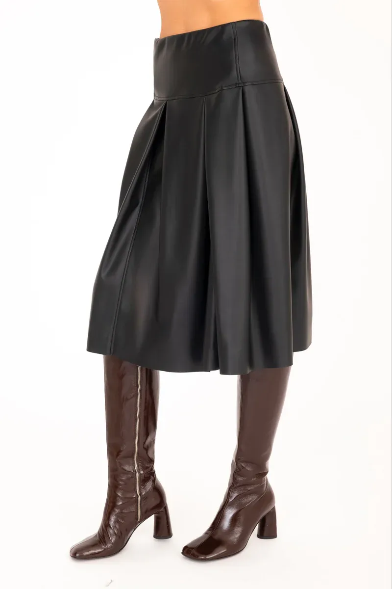 Elaine Kim Electra Skirt in Black