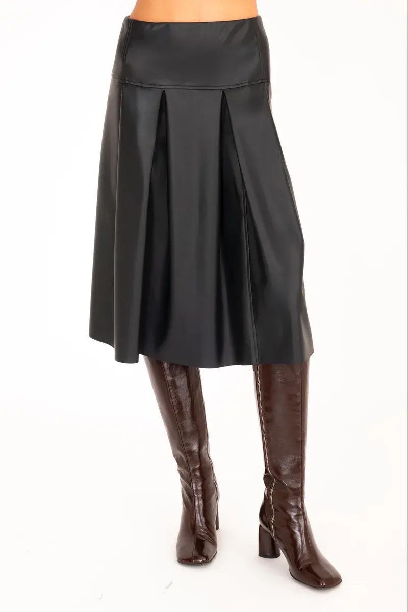 Elaine Kim Electra Skirt in Black