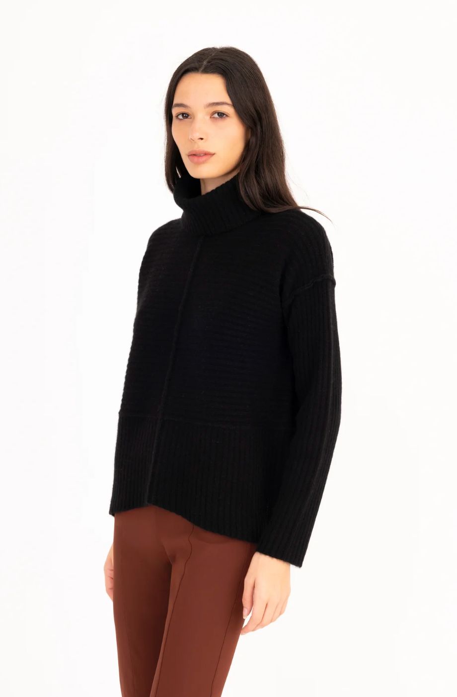 Elaine Kim Echo Sweater in Black