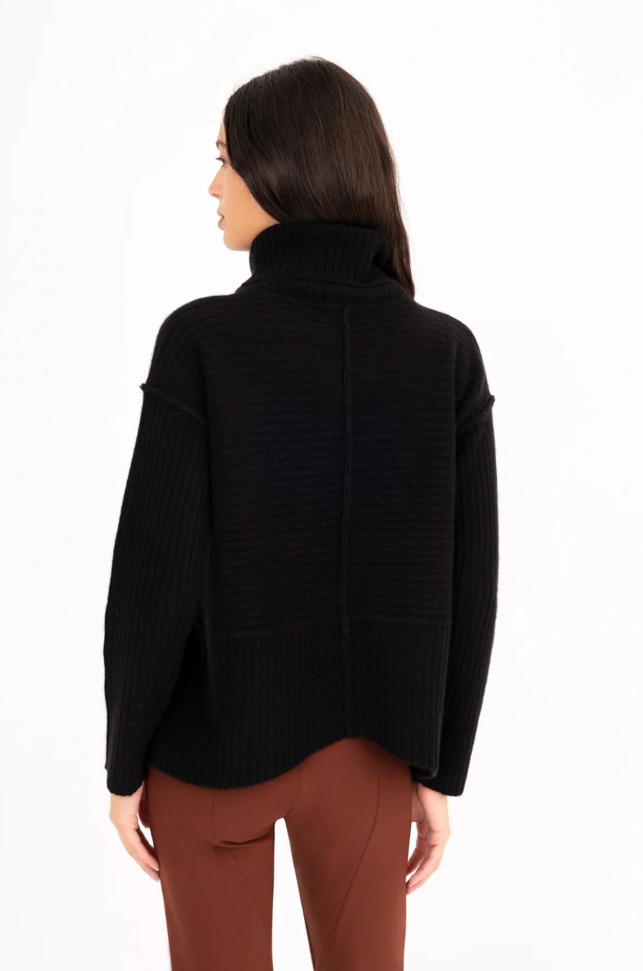Elaine Kim Echo Sweater in Black